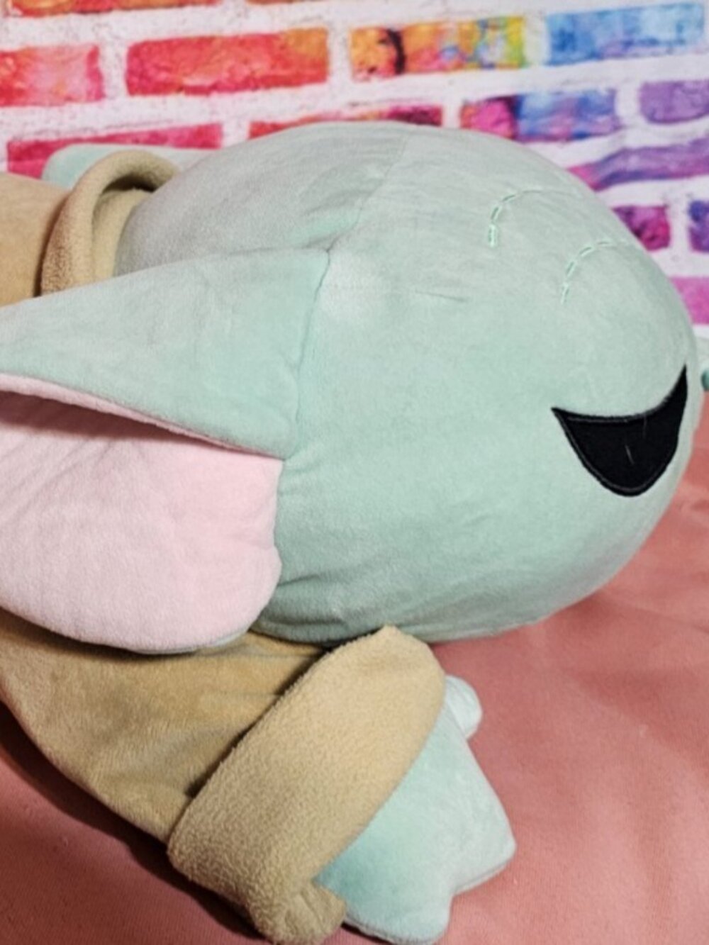 Disney Cuddleez Plush Grogu Big Plush Super Soft & Huggable 23"